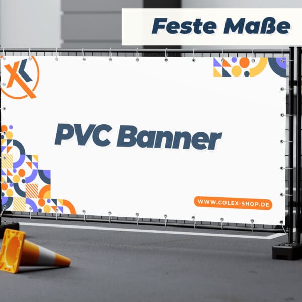 PVC Banner mit Digitaldruck - Festes Format