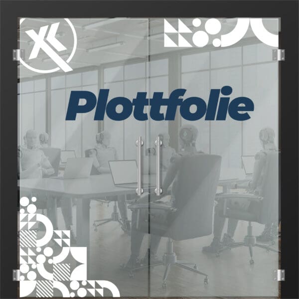 Logo oder Schrift konturgeschnitten